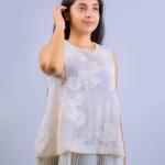 Cleomara Ivory Top