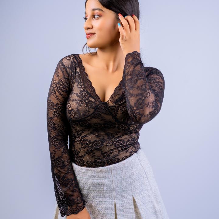 Cleomara Lace Top